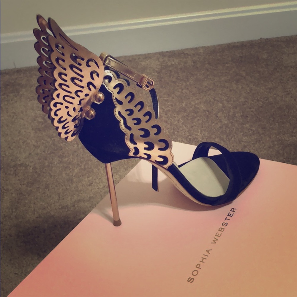 Sophia Webster angel wing heels